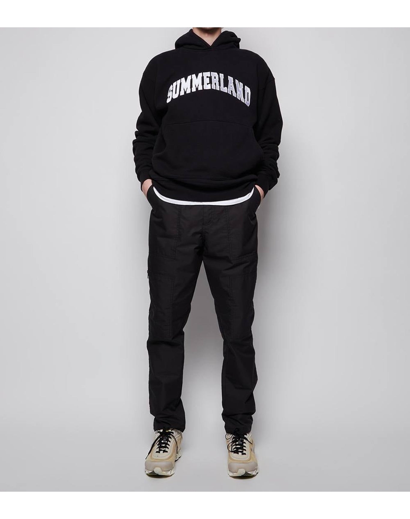 Nahmias | Men | Summerland Arch Hoodie | Black