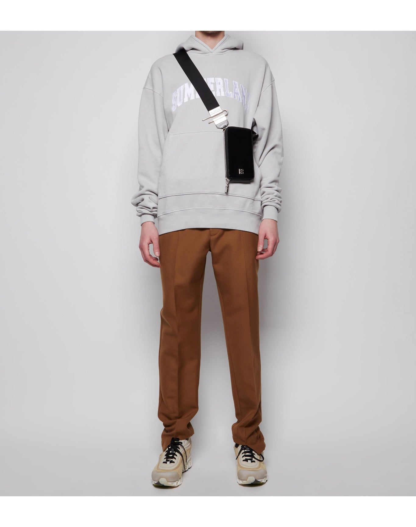 Nahmias | Men | Summerland Arch Hoodie | Grey