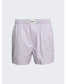 Natasha Zinko | Women | Checked Boxers | Purple