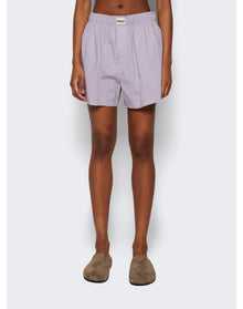 Natasha Zinko | Women | Checked Boxers | Purple