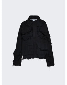 Natasha Zinko | Women | Denim Cargo Jacket | Black