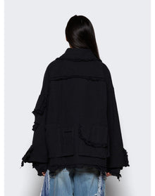 Natasha Zinko | Women | Denim Cargo Jacket | Black