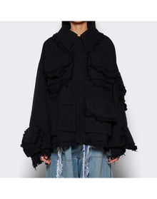Natasha Zinko | Women | Denim Cargo Jacket | Black
