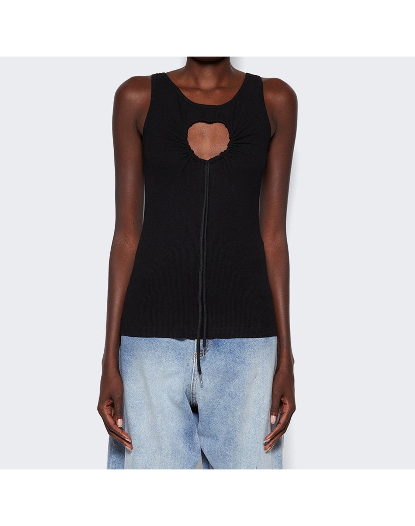 Natasha Zinko | Women | Heart Tank Top | Black