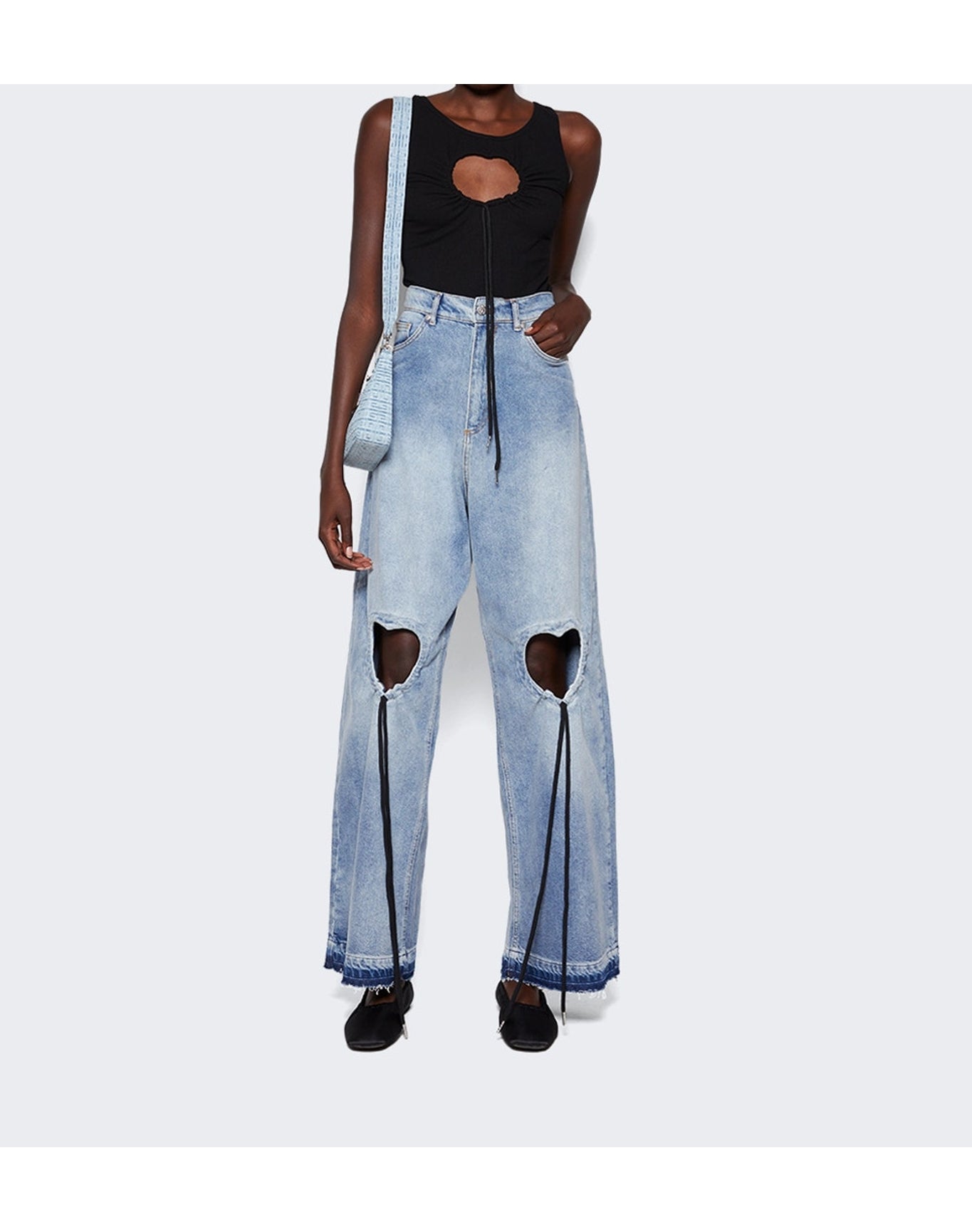 Natasha Zinko | Women | Heart Tank Top | Black