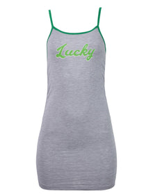 Natasha Zinko | Women | Lucky Shirred Top | Grey x Green