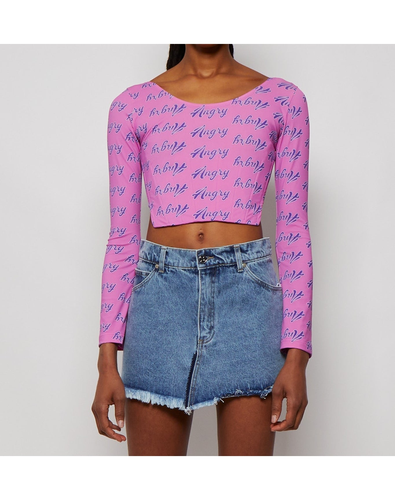 Natasha Zinko | Women | Too Sexy Corset Top | Pink x Purple