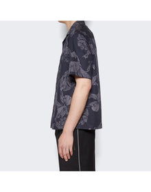 Neil Barrett | Men | Bowling Shirt | Black x White