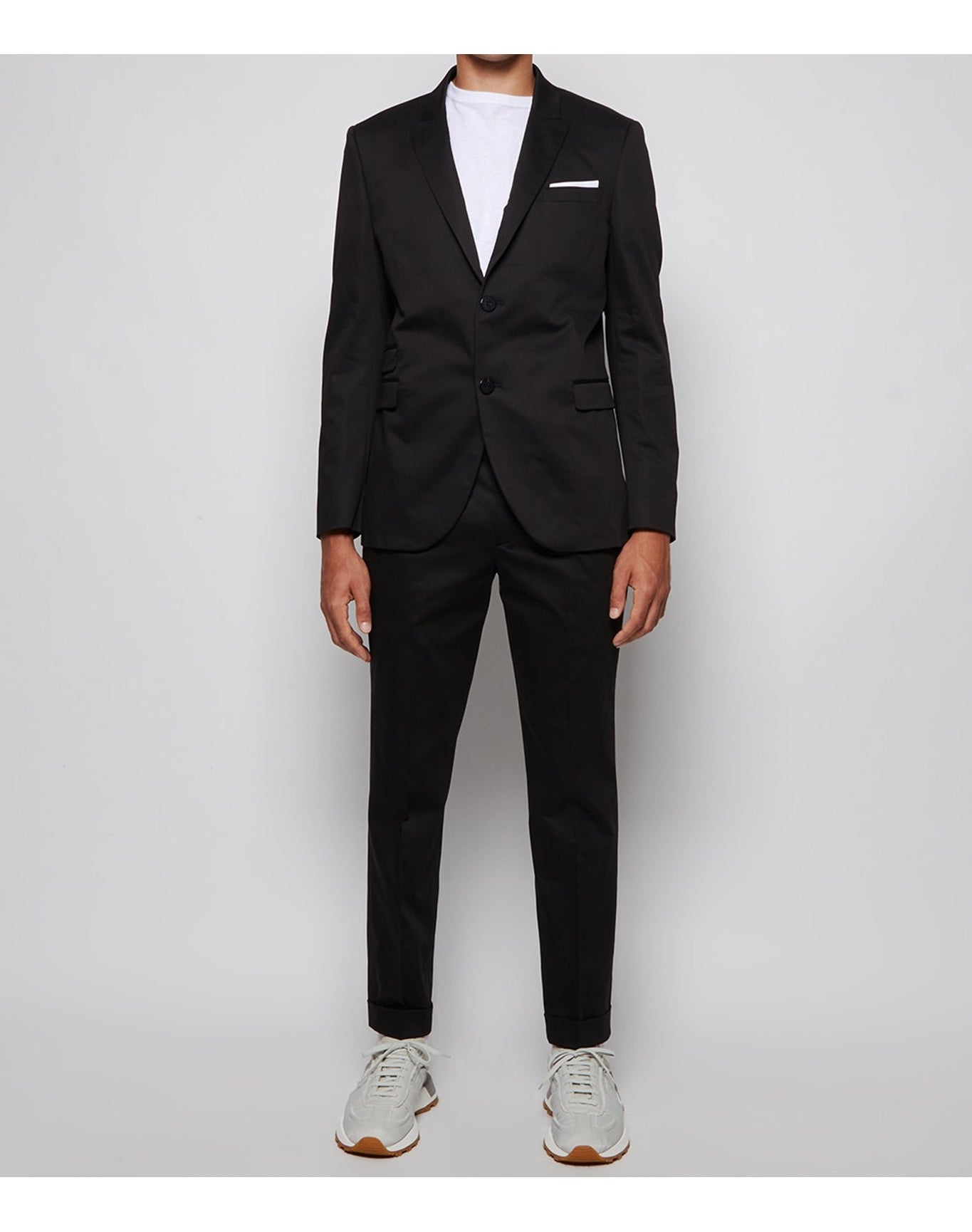 Neil Barrett | Men | Travel Slim Fit Long Unlined Suit | Black