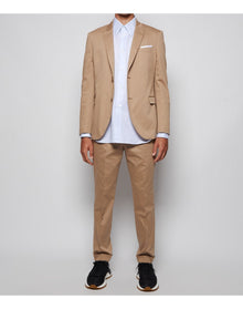 Neil Barrett | Men | Travel Slim Fit Long Unlined Suit | Dark Safari