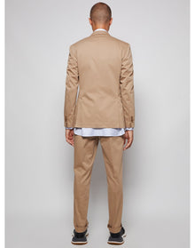 Neil Barrett | Men | Travel Slim Fit Long Unlined Suit | Dark Safari