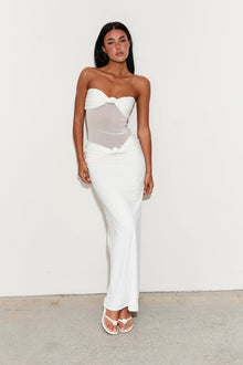 Amara Maxi Dress | White