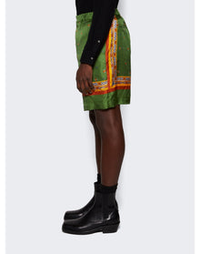 Nick Fouquet | Men | Silk Shorts | Green