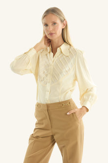 Nila Blouse | Vintage Creme