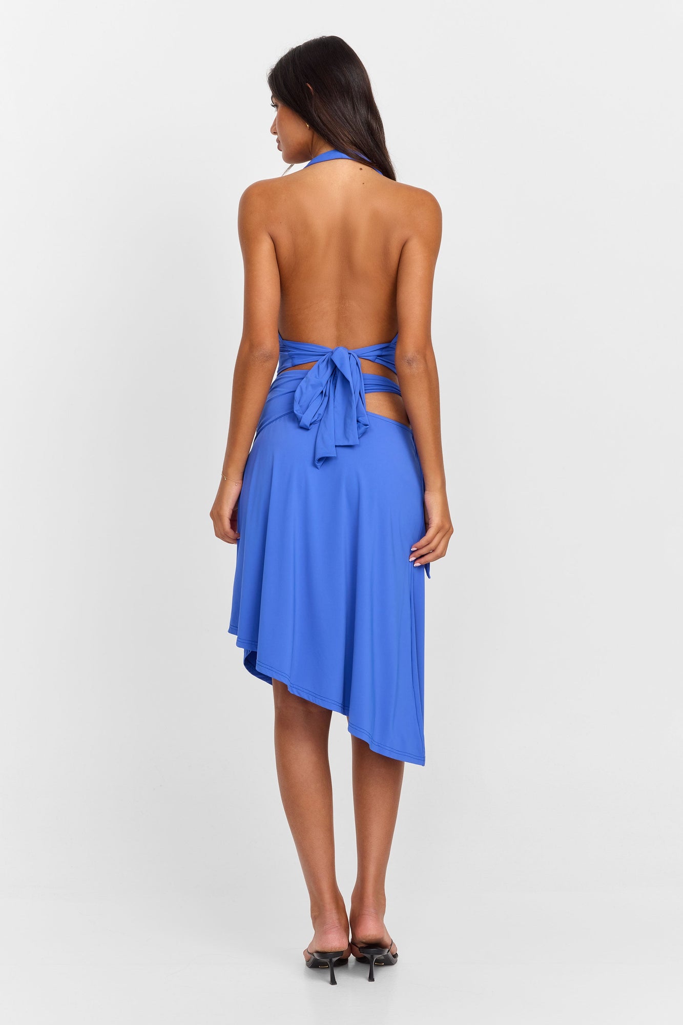 Luna Midi Skirt | Blue