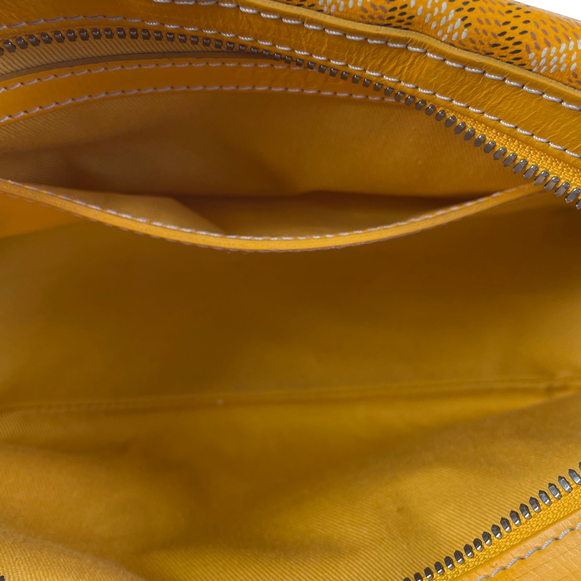 Goyard | Pre-Owned Goyardine Sac Cap Vert | Yellow