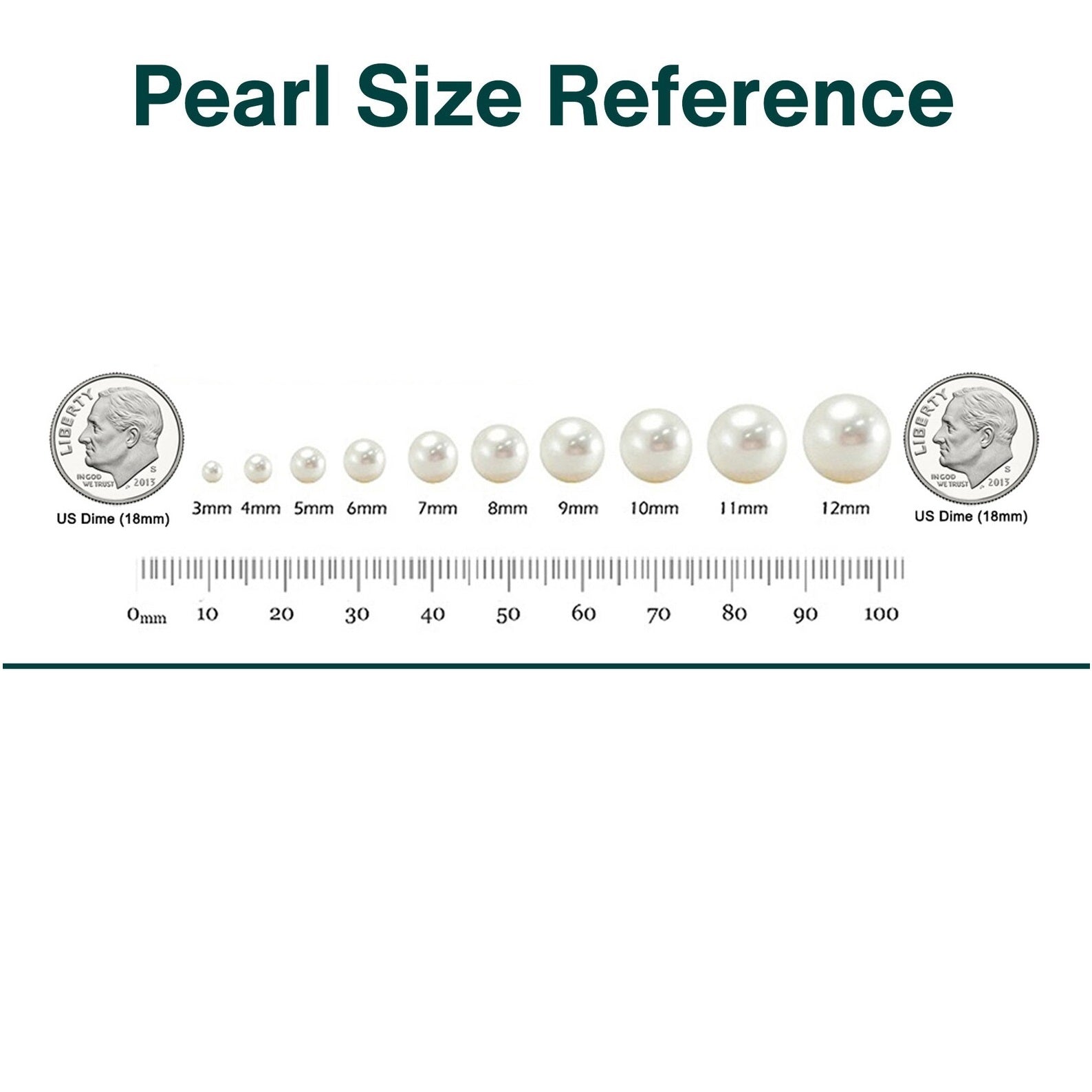 Round Pendant Necklace - Diamond Accent | 14K Yellow Gold | White Freshwater Pearl | 8mm - 9mm | 18"