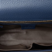 Gucci | Pre-Owned Medium Miss Bamboo Leather Crossbody | Blue