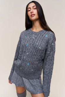 Womens | Etta Sweater | Medium Heather Grey