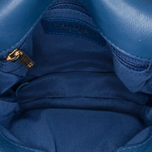 Chanel | Pre-Owned Quilted Grained Calfskin Casual Trip Messenger | Blue