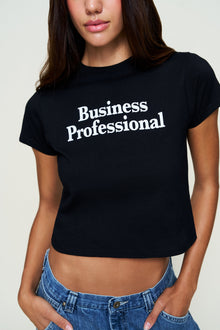 Womens | Shrunken Tee | Business Pro