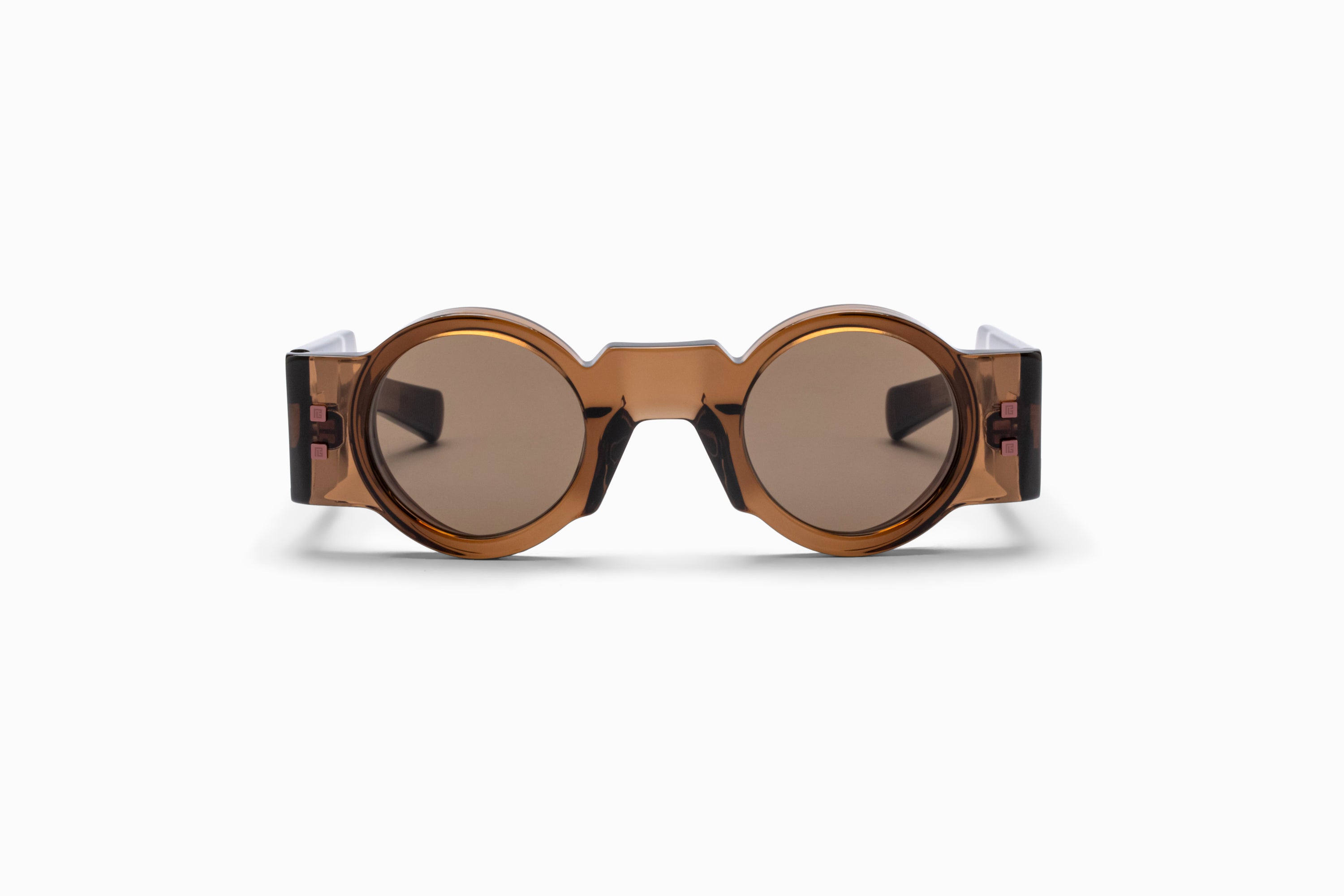 Unisex | Olivier Sunglass | Crystal Brown - Brown | Dark Brown