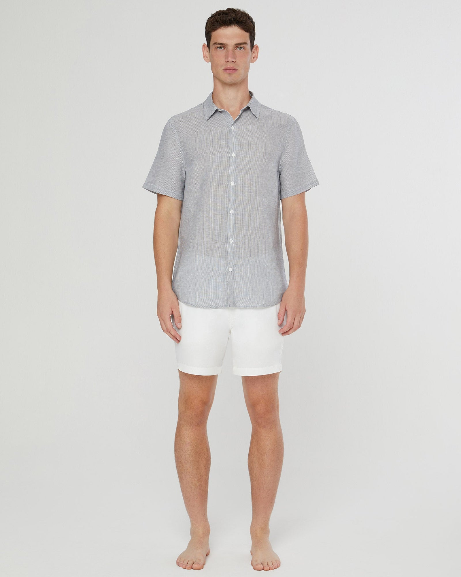 Deep Navy/White