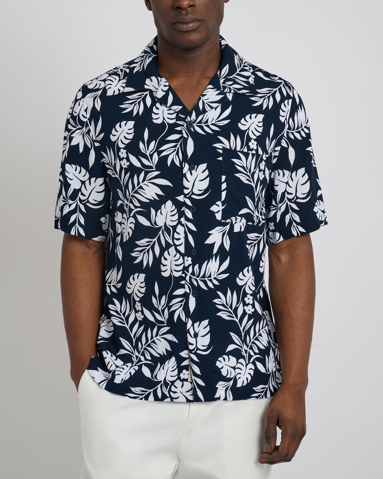 Navy/White