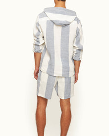 Men | Alex Short | Bergamo Blue/White Stripe