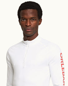 Men | Bray Rash Guard | White