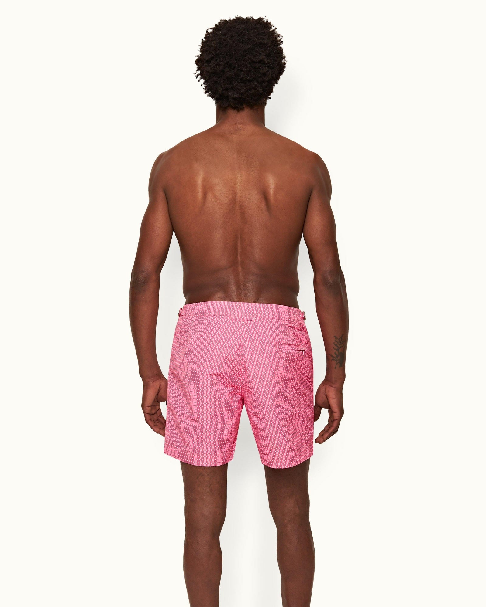 Men | Bulldog Swim Boxer | Wham/White