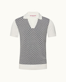 Men | Horton Polo | Night Iris/White Sand