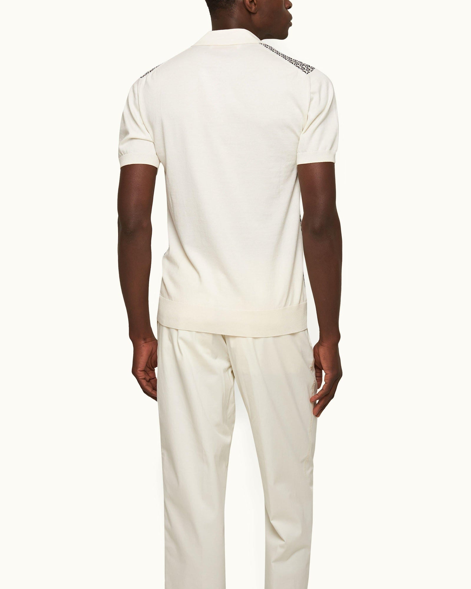 Men | Horton Polo | Night Iris/White Sand