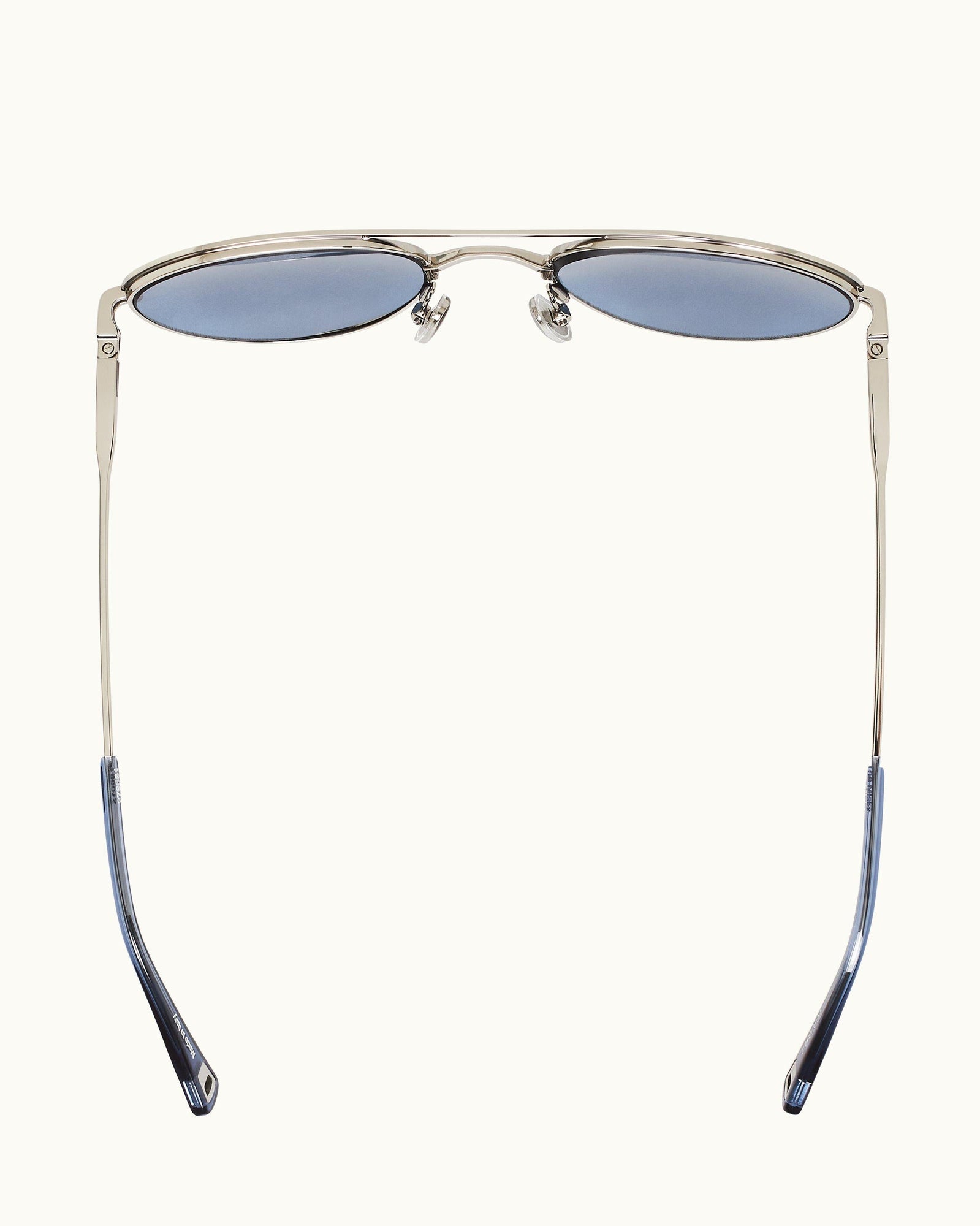 Men | The Micky Sunglasses | Silver/Blue