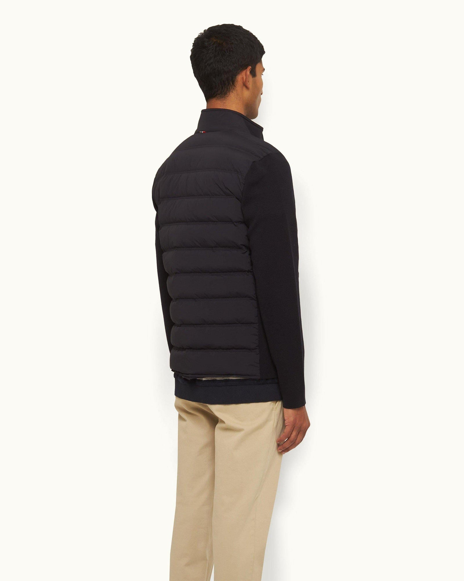 Men | Wallace Merino Jacket | Navy