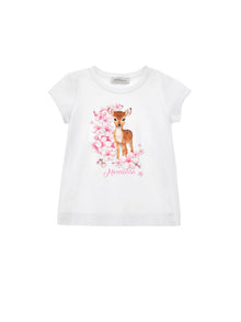 Girls | Cotton T-Shirt | Pink