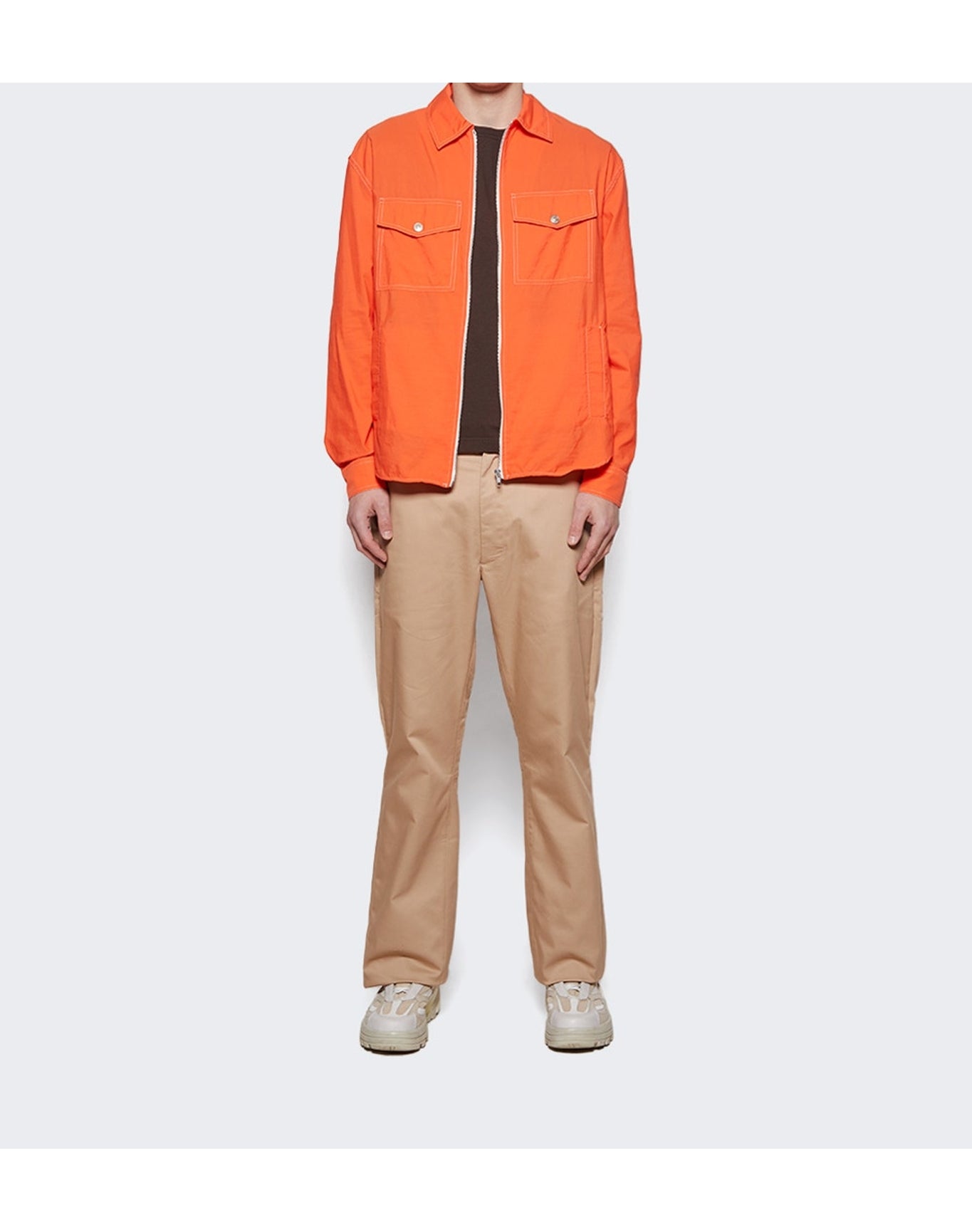 OUEST Paris | Men | Overshirt | Orange