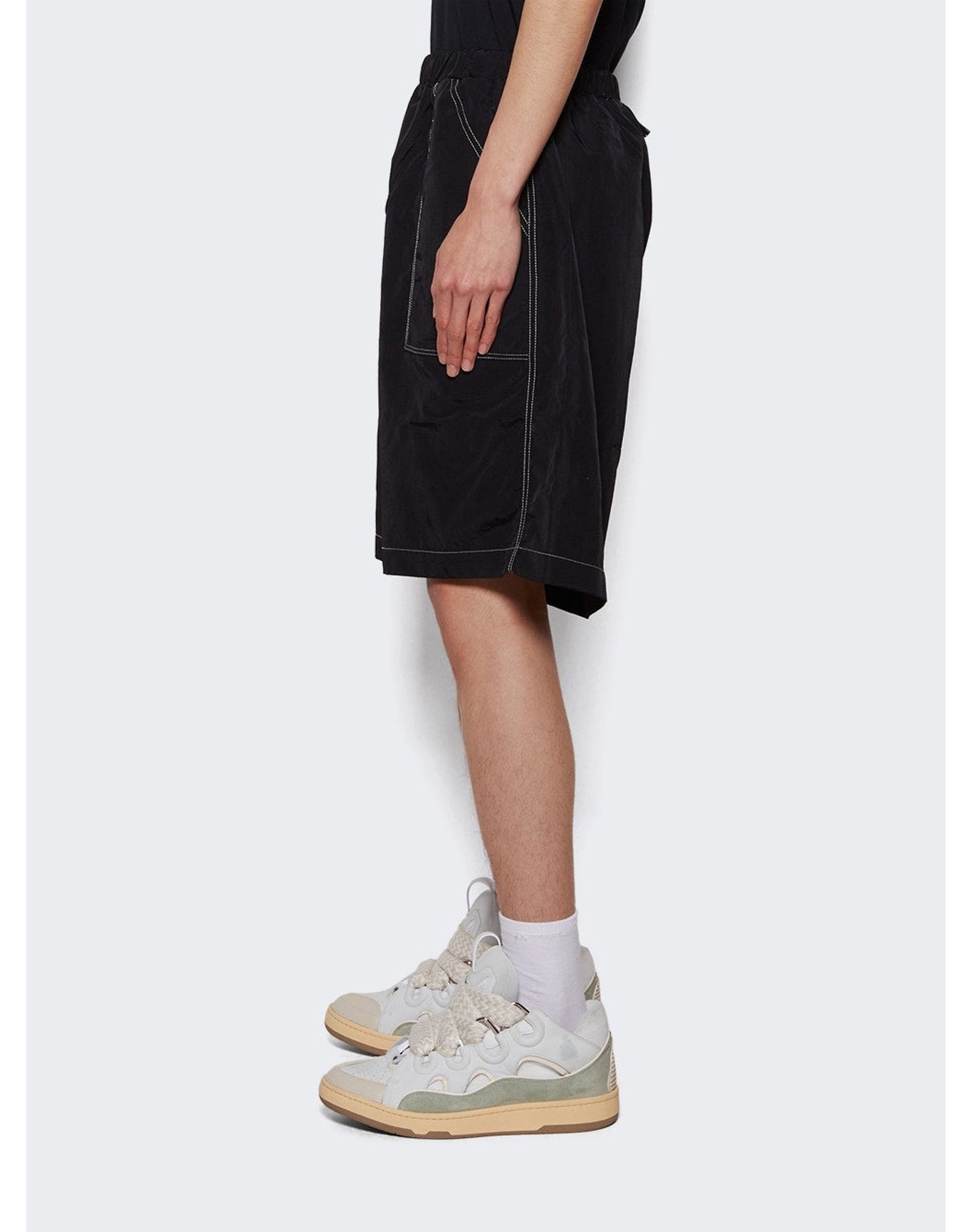OUEST Paris | Men | Oversized Climbing Shorts | Black