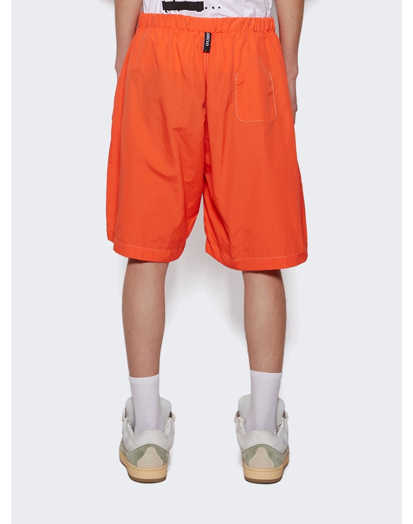 OUEST Paris | Men | Oversized Climbing Shorts | Orange
