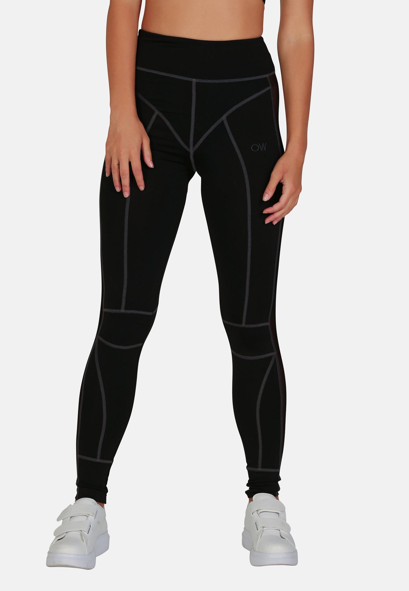 OW Collection Owen Leggings | Black Caviar