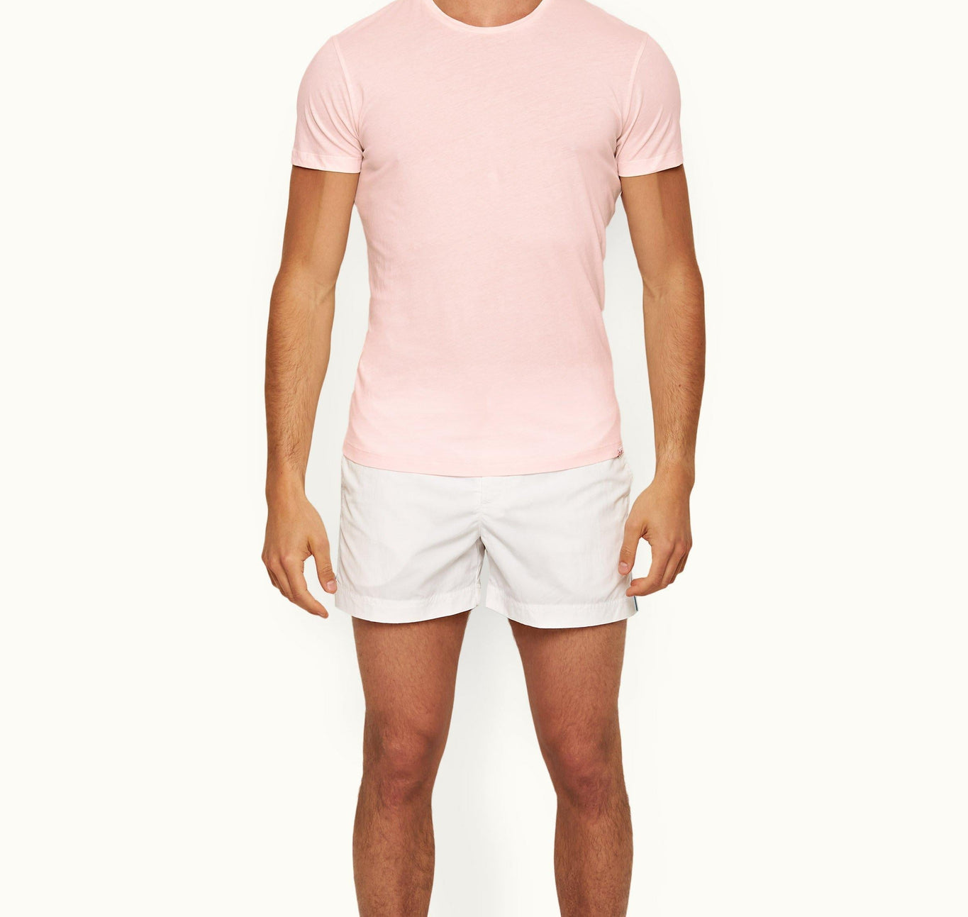 Ob-T Tailored Fit Crewneck Cotton T-Shirt | Rose