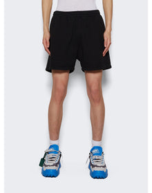 Off-White | Men | Bookish Laundry Summer Sweat Shorts | Black