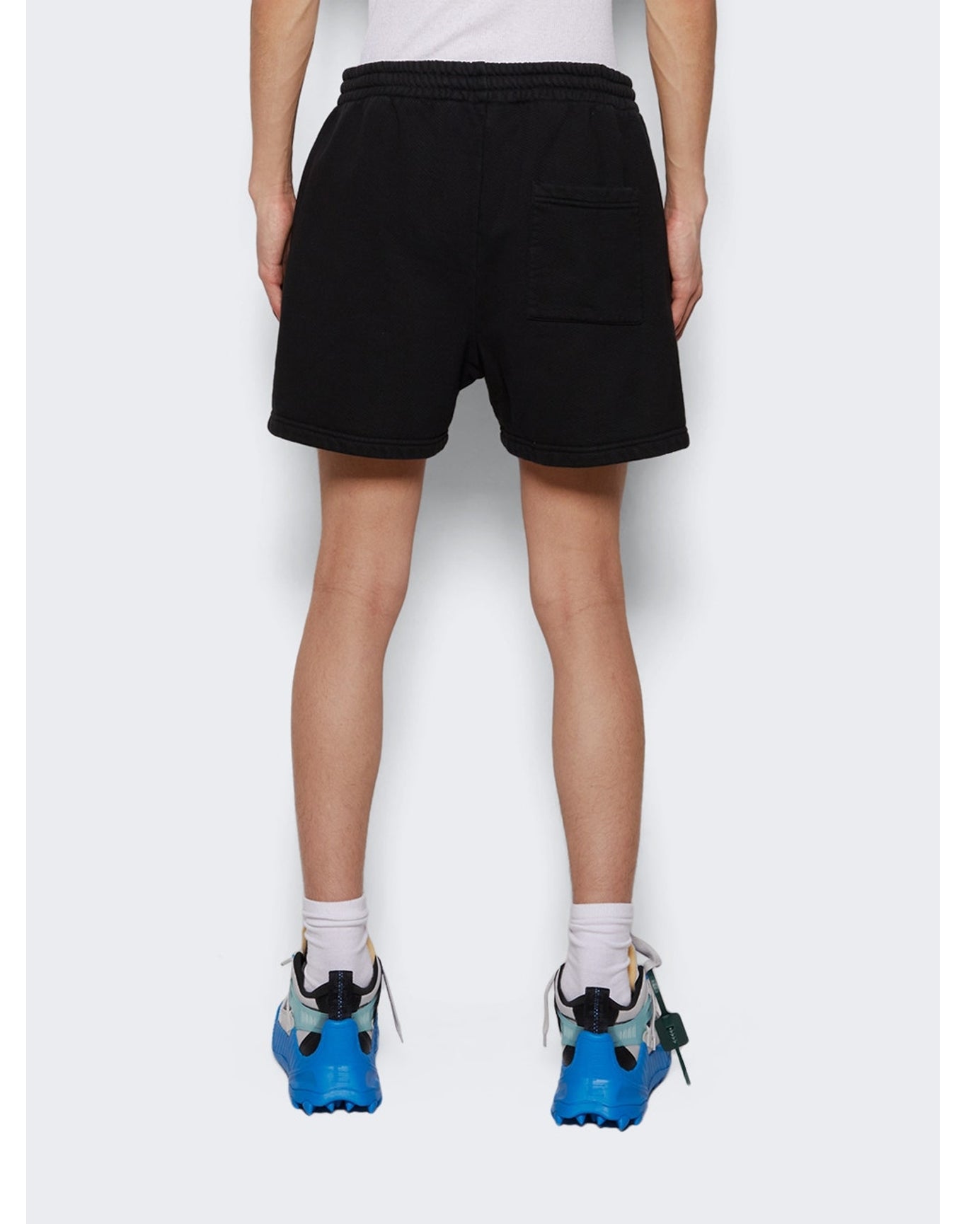 Off-White | Men | Bookish Laundry Summer Sweat Shorts | Black