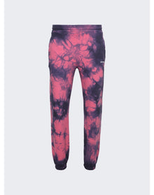 Off-White | Men | Diagonal Tie Dye Slim Sweatpant | Fuchsia x White