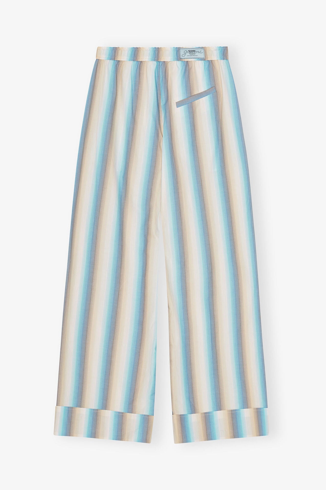 Ombre Stripe Elasticated Trousers | Multicolour