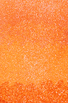 Ombre Hand - Beaded Embellished One - Piece Swimsuit - Orange - Self - Adore