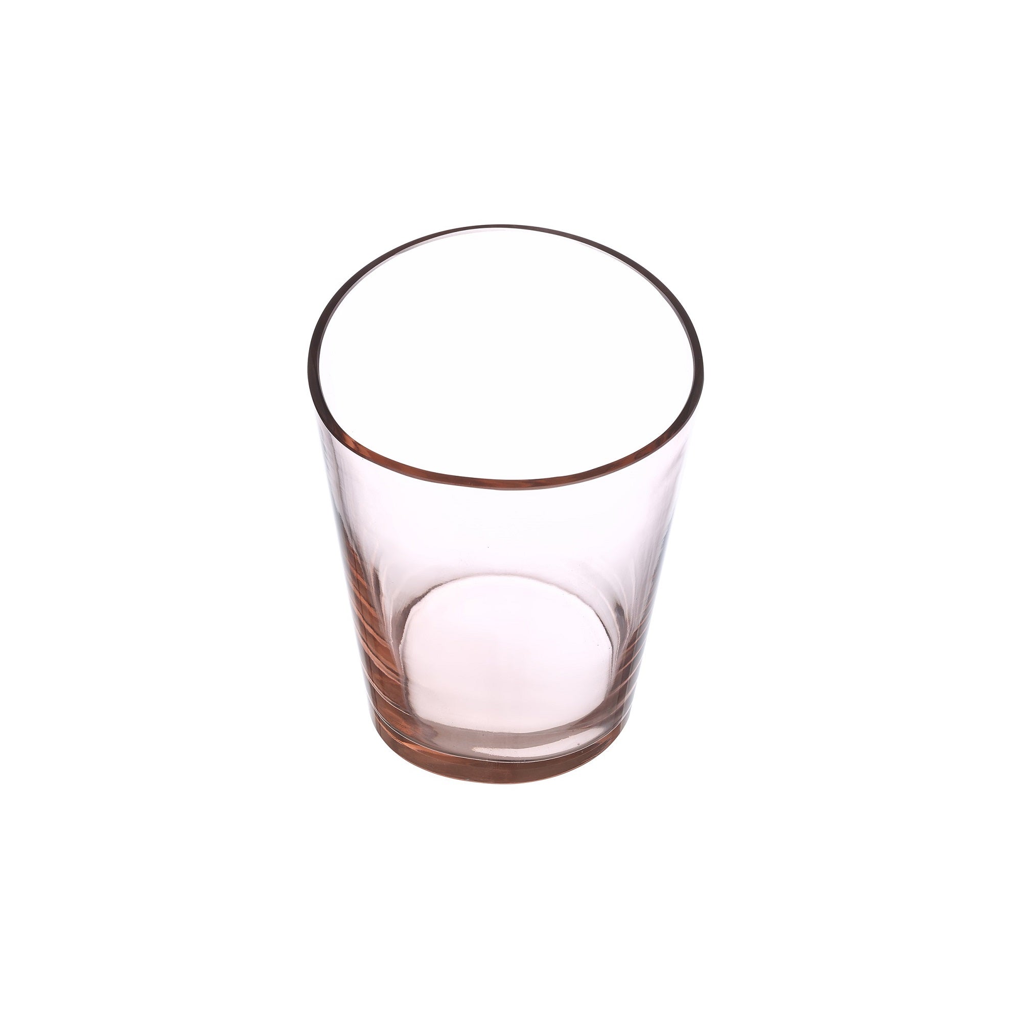 Omnia Letters Vase - "O" | Colored Crystal