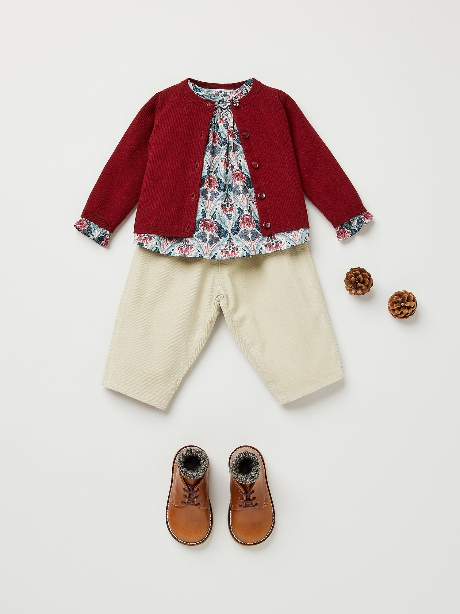 Unisex | Carina Cardigan | Burgundy