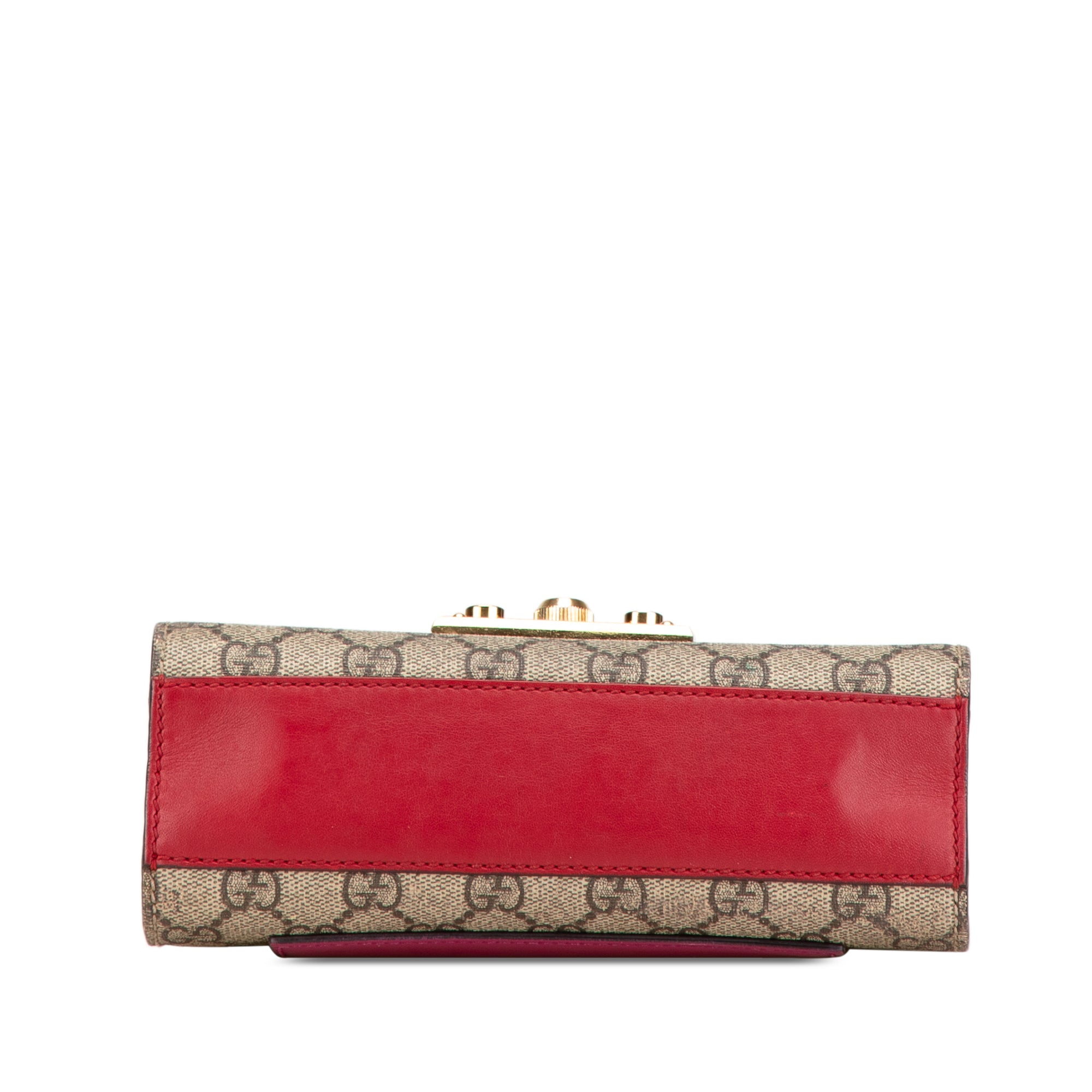 Gucci | Pre-Owned Small GG Supreme Padlock Crossbody | Brown