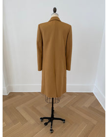 Single Breasted Coat | Tan